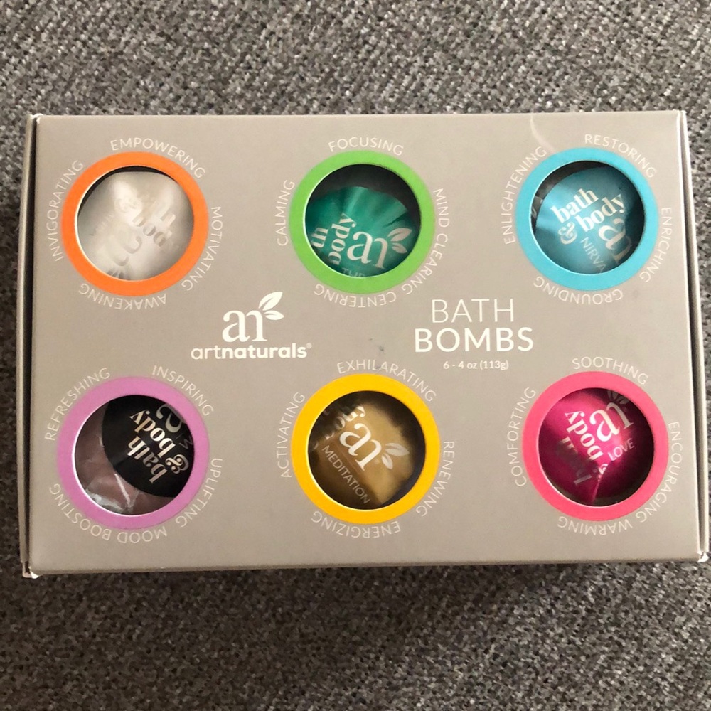 Artnaturals bath bombs